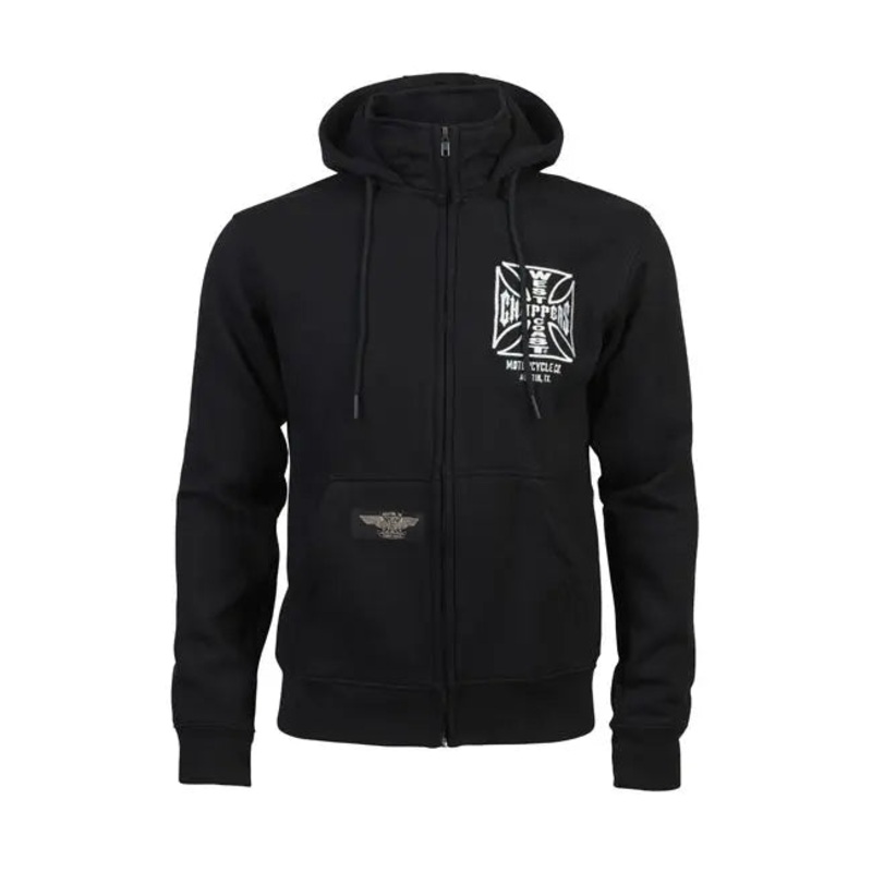 West Coast Choppers OG ATX Zip Hoodie Black