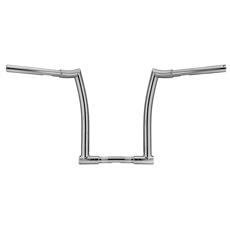 Harley Sportster 1200 883 Dyna Softail Fat Chizeled 14" Hanger 1" Clamp HandleBar