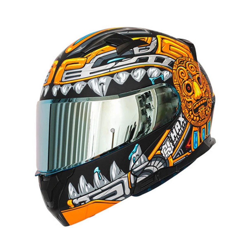 Hax Gear - Amatista Jaguar Warrior Gold Helmet