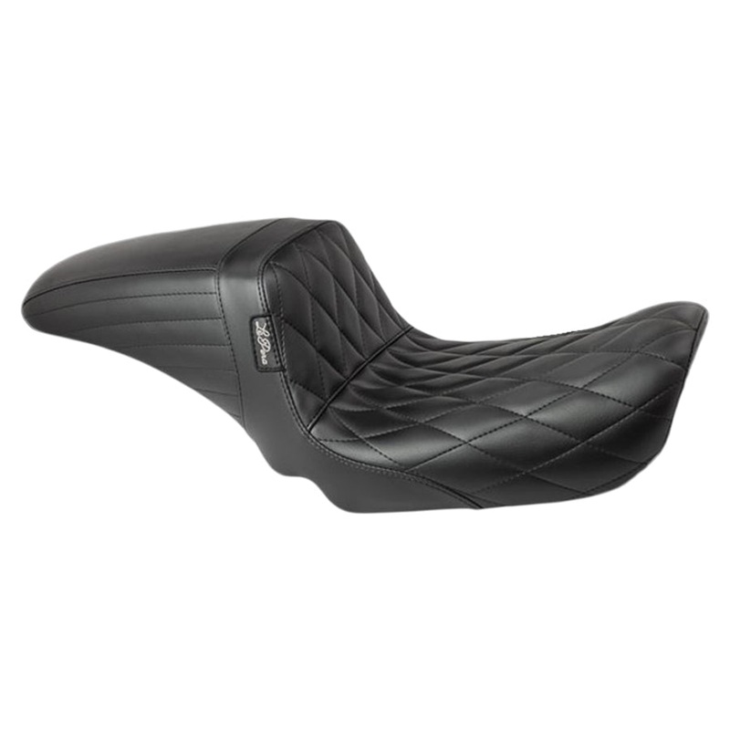 Le Pera Kickflip Seat - Diamond - Black - FXD '04-'05