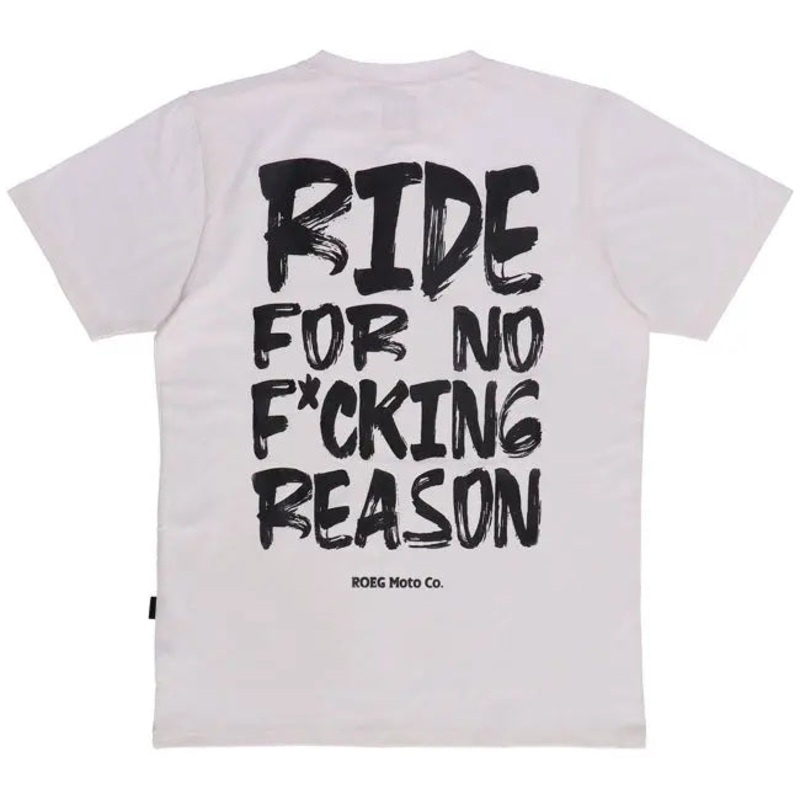 Roeg Kane Plain T-Shirt White