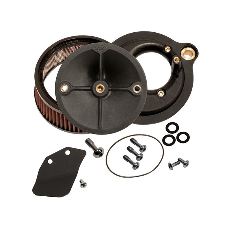 Stealth Air Cleaner Kit with High Flow Element. Fits Touring 2017up & Softail 2018up.