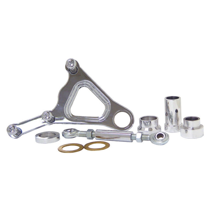 Brake Caliper Bracket for Springer Front Ends - Chrome