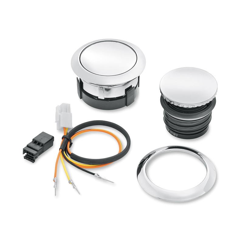 Harley-Davidson 62818-06G Flush-Mount Fuel Cap and Gauge Kit