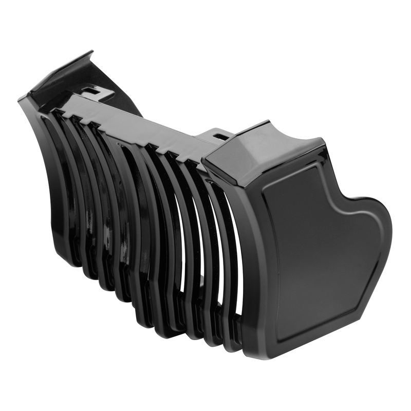 HR3 Black Earth & Vivid Black Harley Oil Cooler Cover For Harley Touring 2017-2023