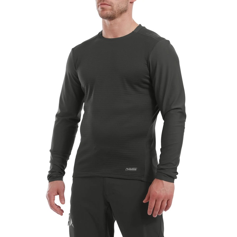 Altura Esker Polartec Long Sleeves Trail Cycle Jersey Carbon