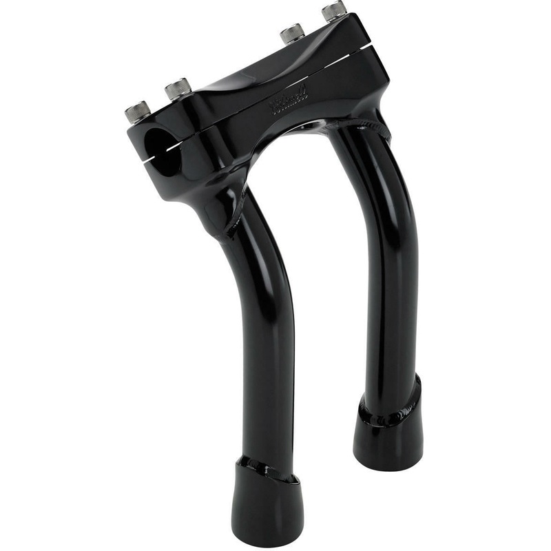 Biltwell Murdock Pullback Risers Black - 8"