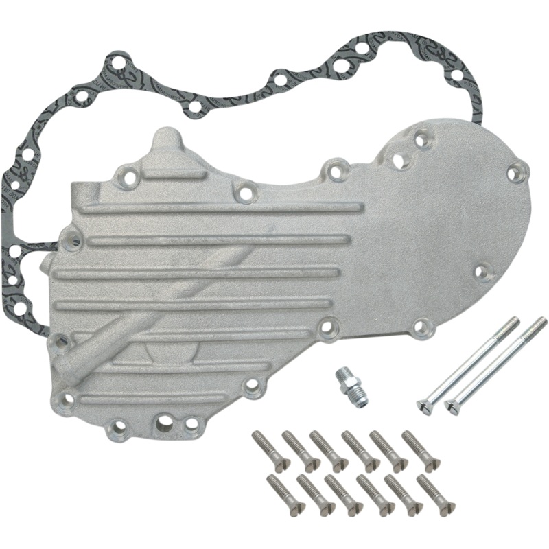 S&S Cycle Generator Gear Cam Cover - Natural - 48-53 Panhead Style
