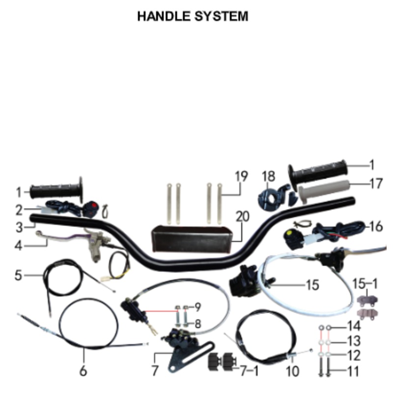 Spring Washer - 150DH & 230DH Gas Dirt Bike