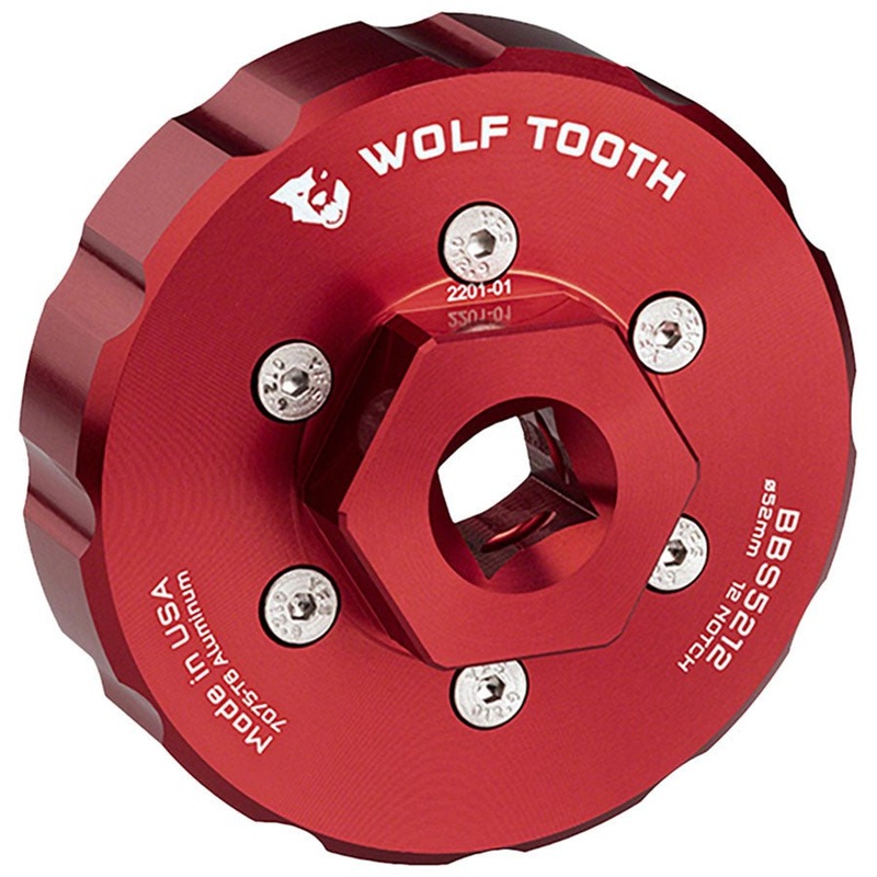 Wolf Tooth Bottom Bracket Tool - BBS5212 12 Notch 52mm