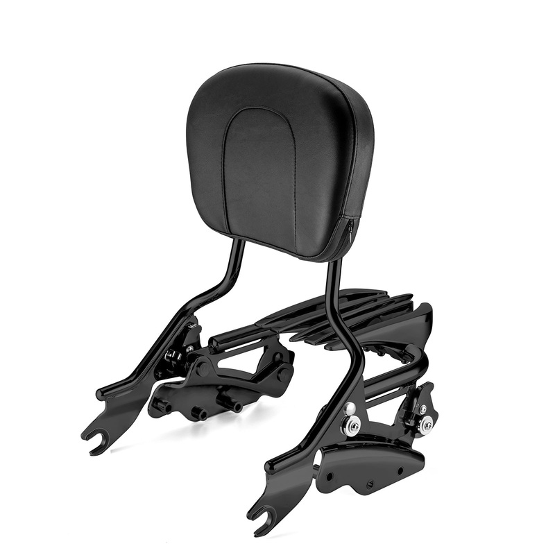 2009-2013 Harley Touring Road King Street Glide Sissy Bar&Luggage Rack&Docking Kit