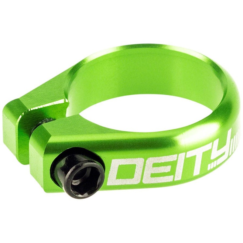 Deity Circuit Seatpost Clamp - 34.9mm - Green