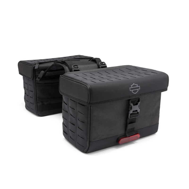 Harley Davidson 90202693 Overwatch Throw-Over Saddlebags S-BAG,KIT