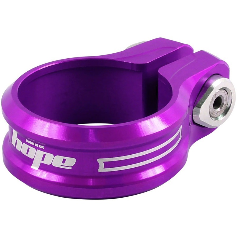 Hope Seat Seatpost Clamp - 31.8mm Purple