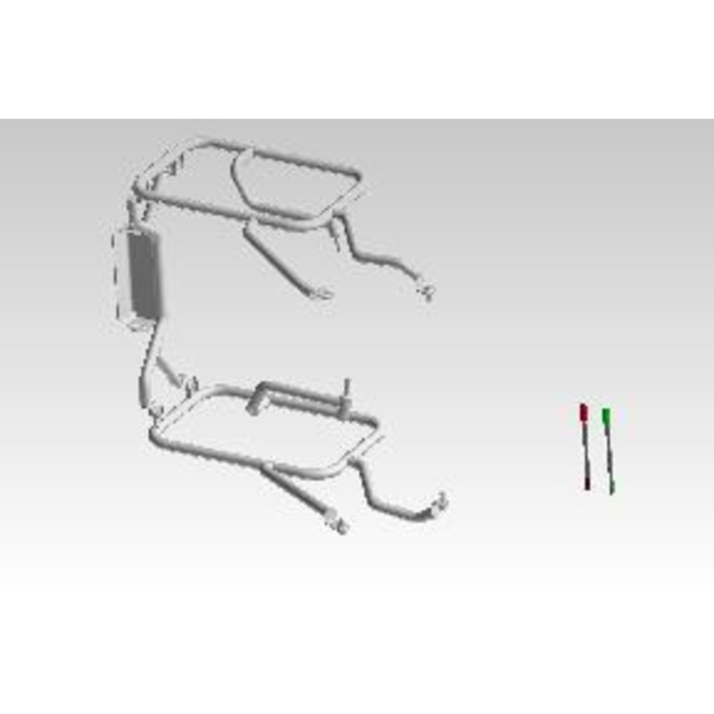 PANNIER MOUNTING RAIL KIT (1990201) Royal Enfield