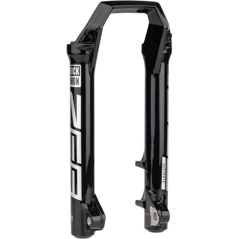 RockShox Lower Leg Assembly - w/ Lower Leg Vents - ZEB A1+ Ultimate & Flight Attendant A2 - 27.5" - Gloss Black