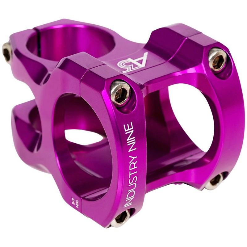 Industry Nine A35 Stem - 35mm Clamp - 50mm Length - Purple