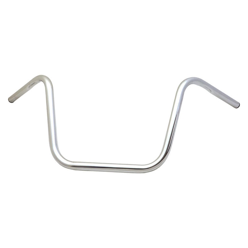 Springer 12" Ape Hanger Handlebar 1" -  Dimpled - Chrome
