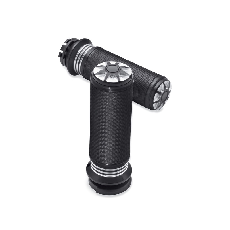Harley Davidson 56100101A Burst Hand Grips KIT-GRIPS,NON-ETC,BURST