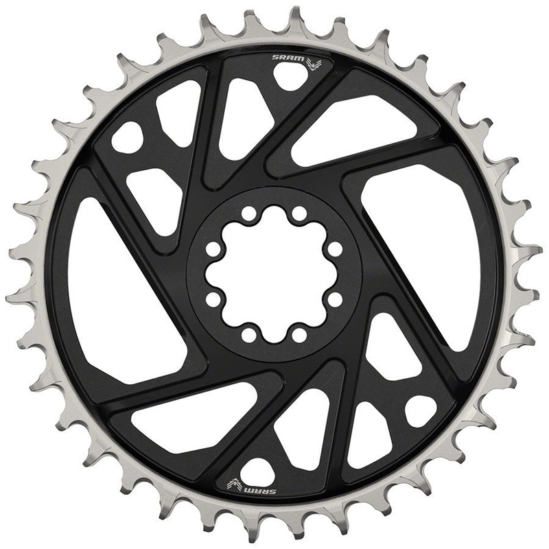 SRAM XX Eagle T-Type Direct Mount Chainring - 34t, 12-Speed, 8-Bolt Direct Mount, 3mm Offset, Aluminum, Black, D1