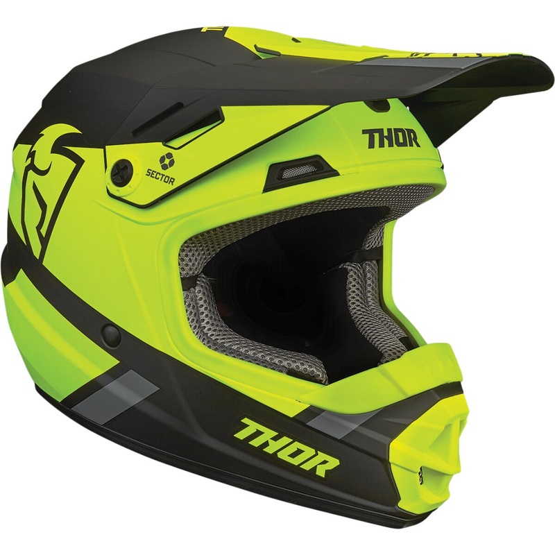Thor Sector Split MIPS Youth Acid / Black