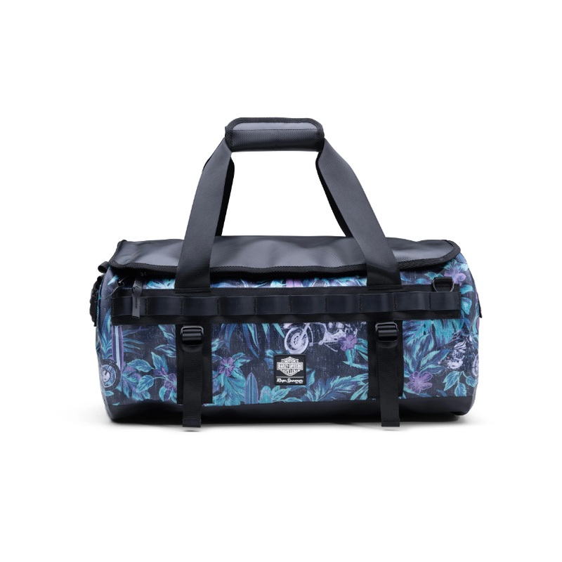 Harley-Davidson x Reyn Spooner Hawaiian Waterproof Duffel Bag -Blue 96918-23VM