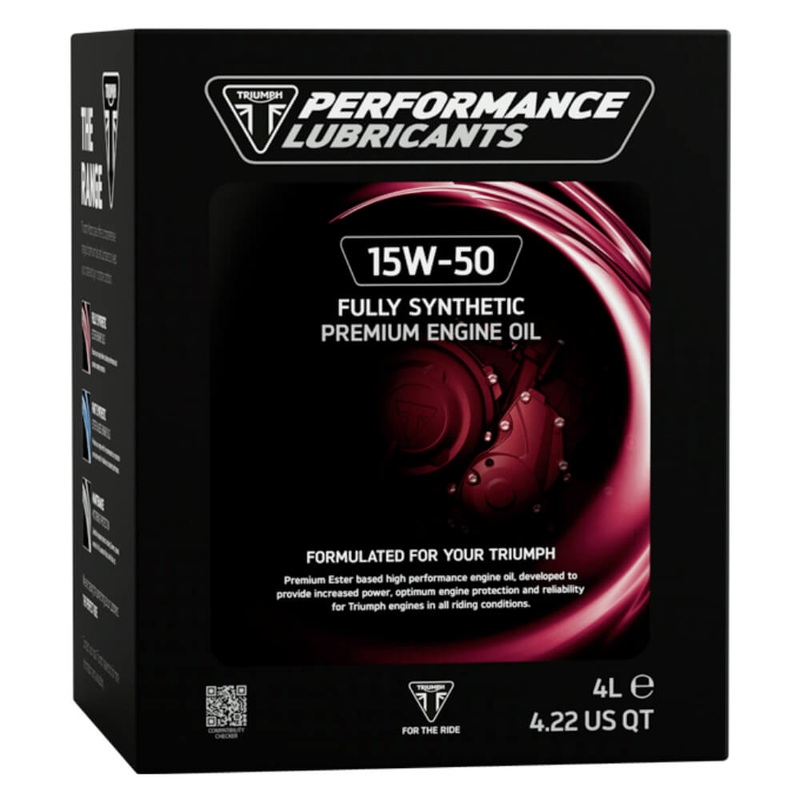 15W-50 Fully Synthetic Premium Engine Oil (4L)