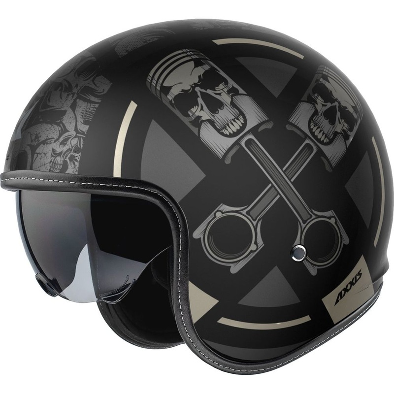 Axxis Hornet S SV Skull B1 Matt Black