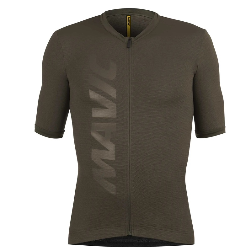 Mavic Aksium Short Sleeves Cycle Jersey Army Green