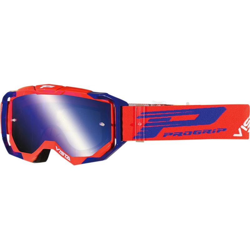 Pro Grip Goggles Vista MX America Light Sensitive 3303 Red / Blue