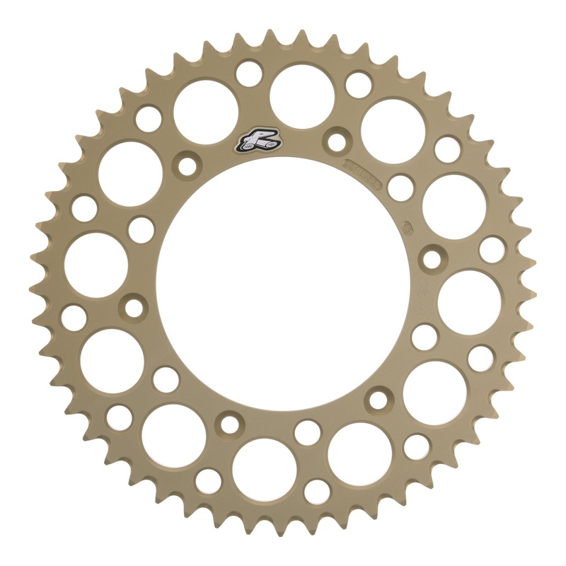 Renthal Sprocket Rear Hard Anodised 49T KHG Grooved