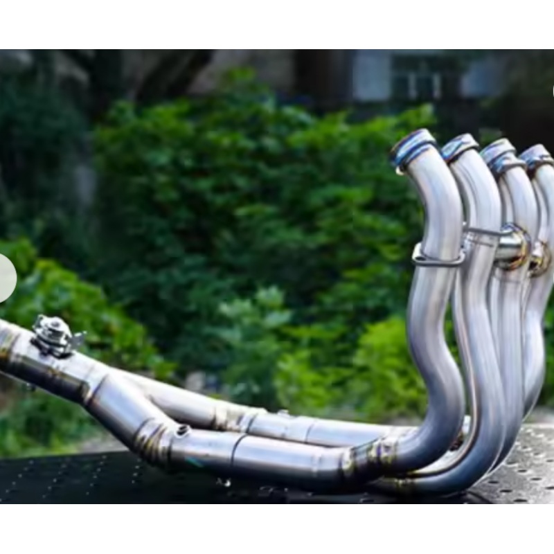 SBK TITANIUM BMW S1000RR handmade titanium middle and head exhaust