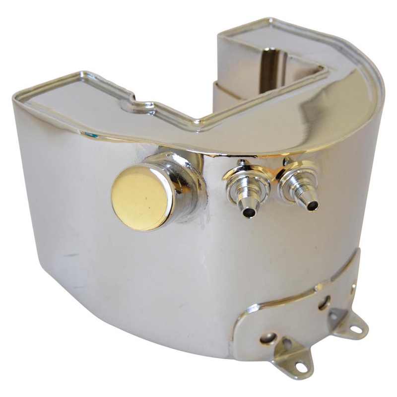 Big Twin Oil Tank - Chrome - Side Fill