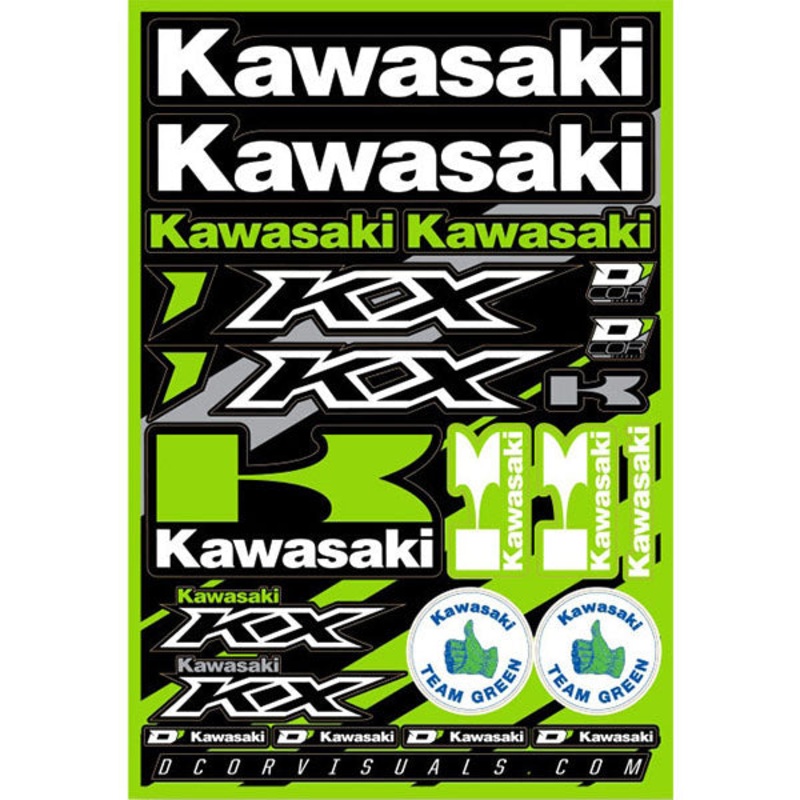 D'Cor Visuals - Kawasaki Decal Sheet