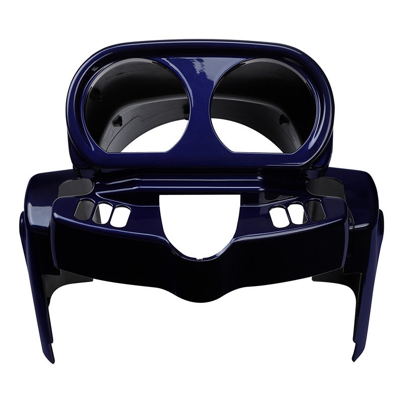 HR3 Zephyr Blue / Black Sunglo Instrument Housing 2018 ROAD GLIDEFLTRX