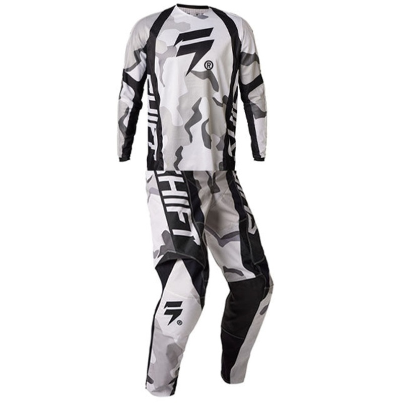 Shift MX - White Label Posn Camo Jersey, Pant Combo (Youth)