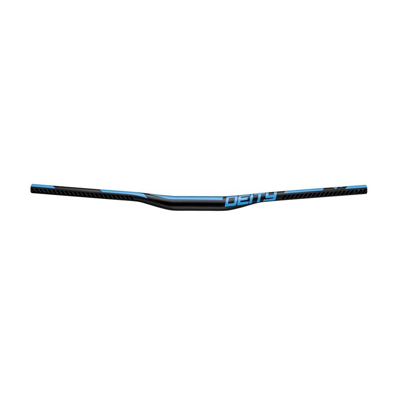 Deity Ridgeline 35 Handlebar - 15mm Rise - 800mm Width - 35mm Clamp - Blue