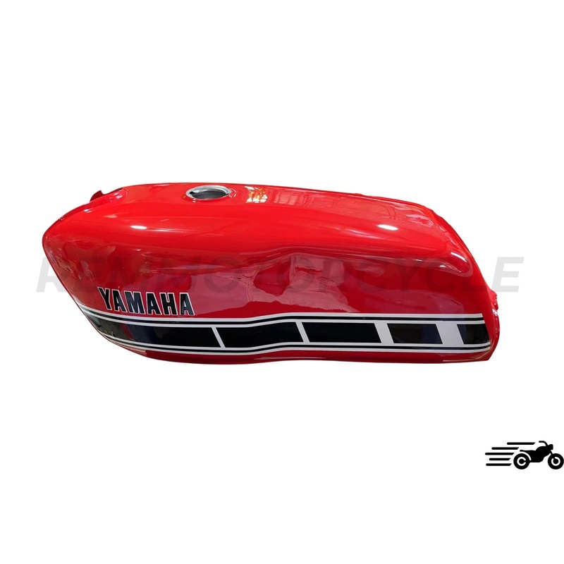 Gas tank Cafe Racer Red YAMAHA  2,37gal