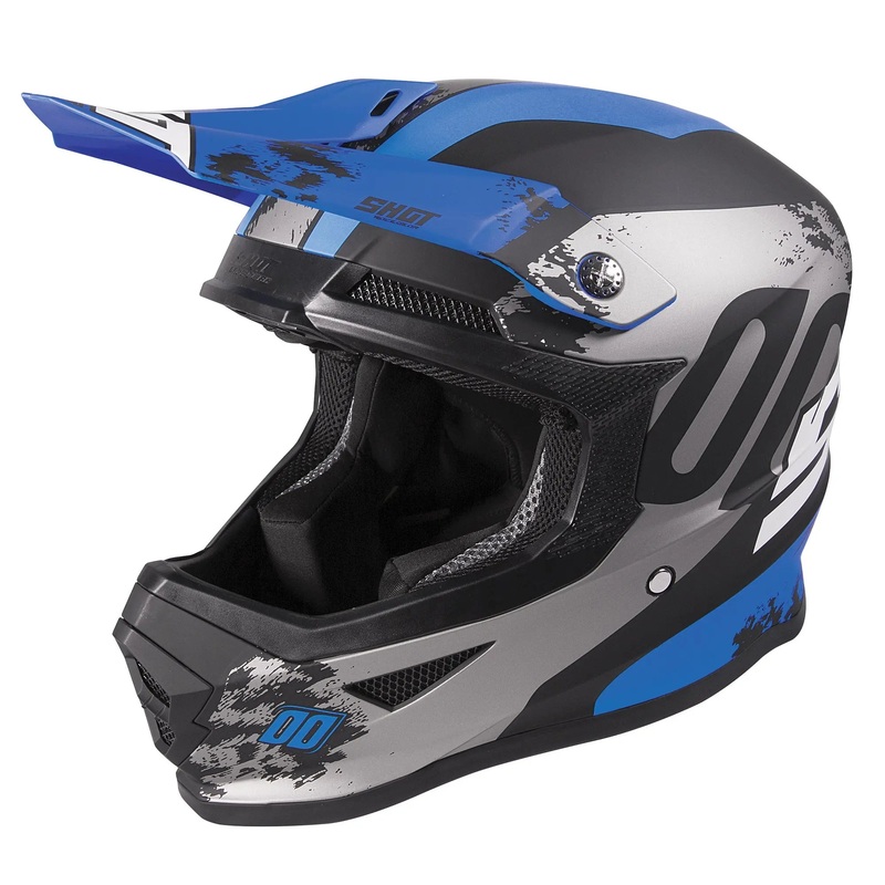 Shot Furious MX Shadow Matt Blue