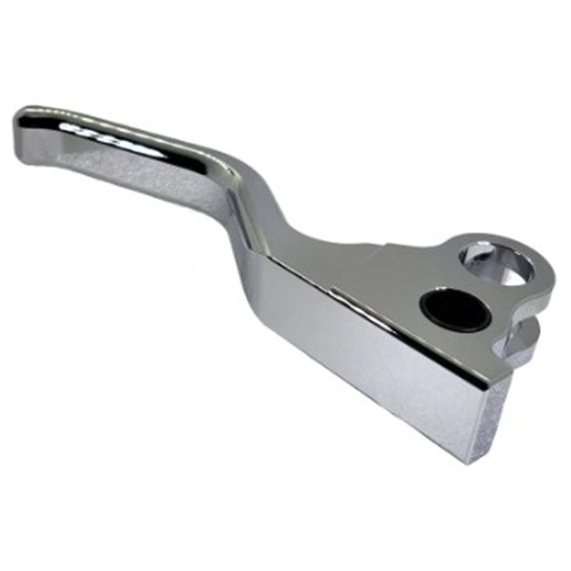 Billet Brake Lever - Chrome - FXR, Softail, Sportster, Dyna (Matching to 1FNGR easy pull clutch)