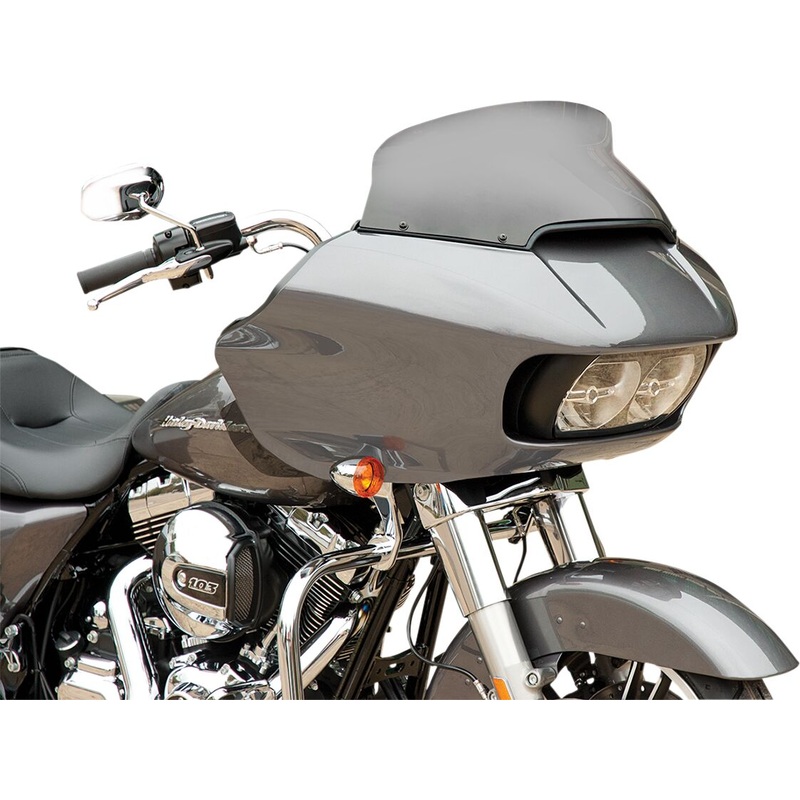 6.5" Spoiler Windshield,  Dark Black Smoke - 15-23 Touring