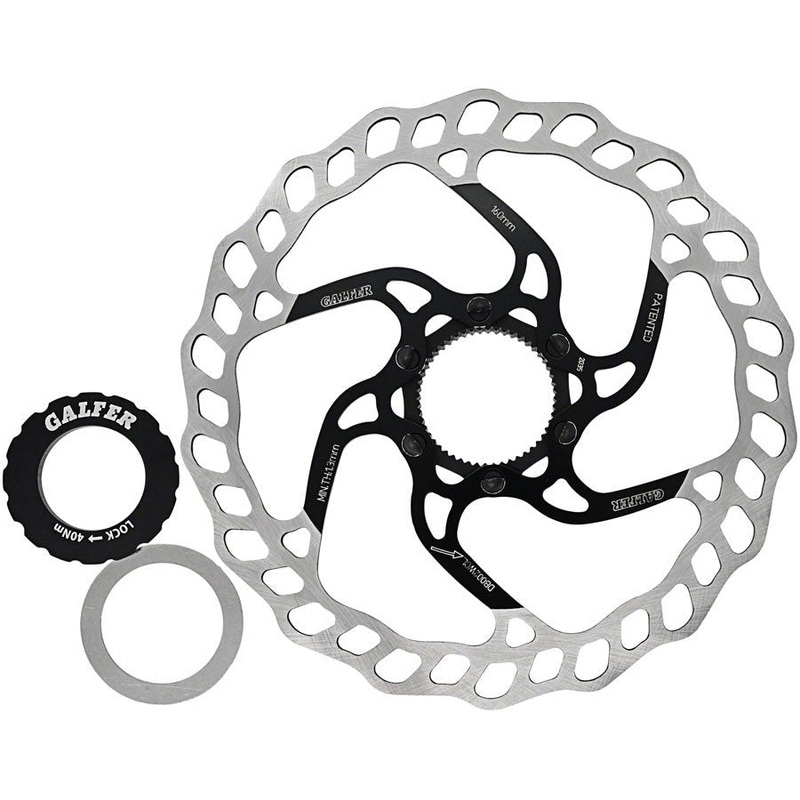 Galfer MTB Disc Brake Rotor - 160mm Centerlock 1.8mm