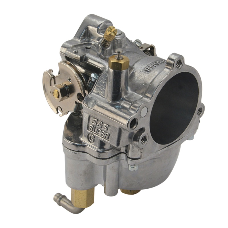 S&S Cycle Super G Carburetor - Standard Bore - Natural Finish