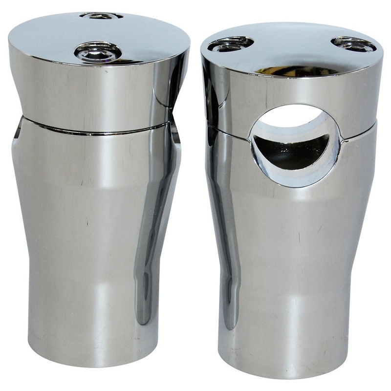 3" Springer Risers - Chrome
