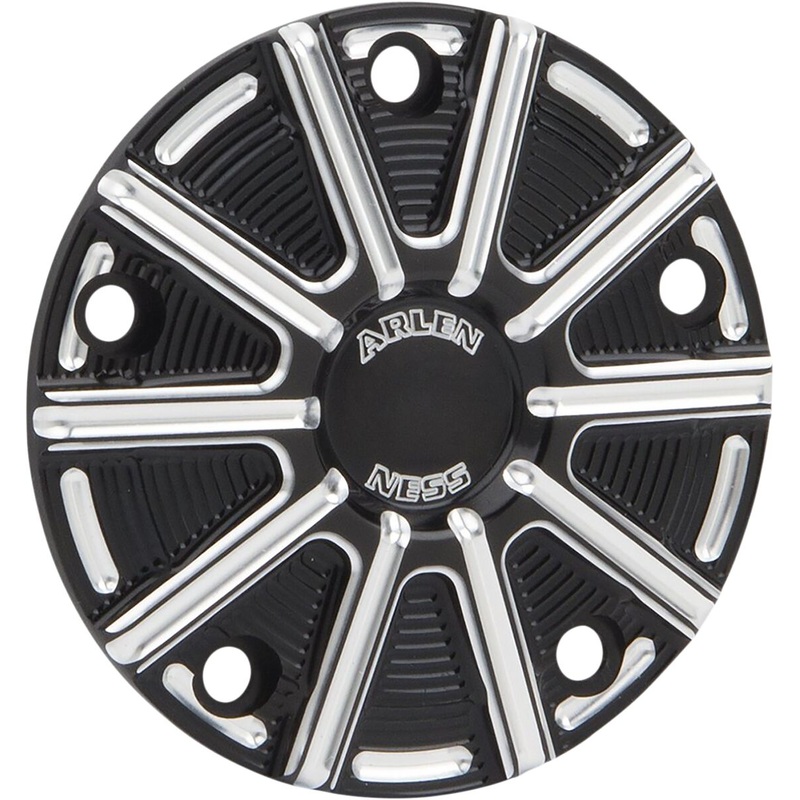 10-Gauge Point Cover, Black - 99-17 Twin Cam