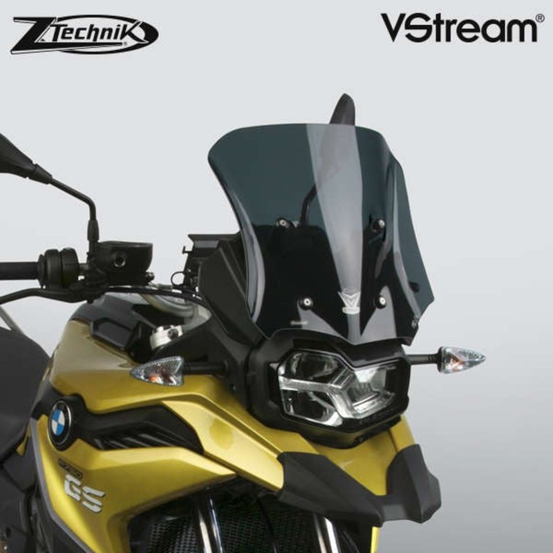 BMW F750GS Windscreen V-stream Windshield ZTechnik Z2381 Dark Tint Sport Screen