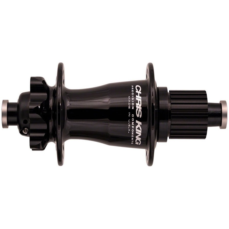 Chris King Boost Rear Hub - 12x148 - 6-Bolt - Micro Spline - Black - 32H