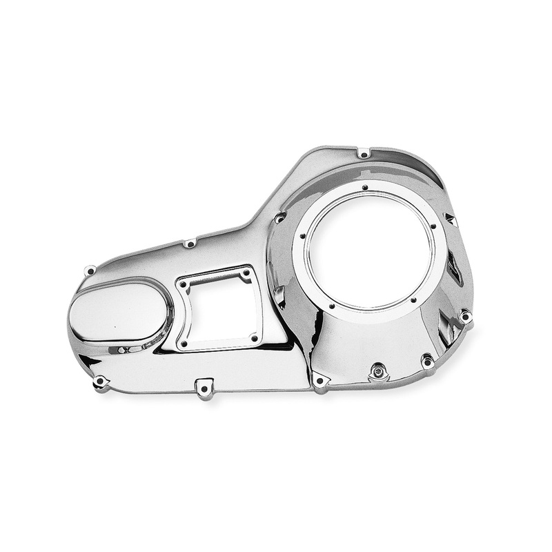 Harley Davidson 60665-99B Outer Primary Cover COVER ASSEMBLY PRIMARY (CHROME), W/ 33446-94A & 60391-04 (REPLACES 60665-99)