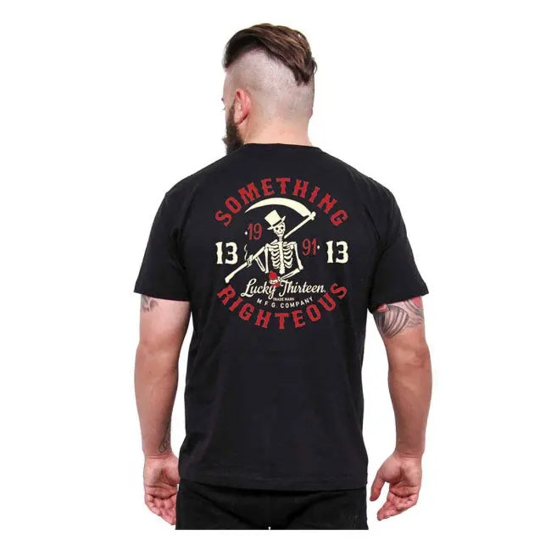 Lucky 13 Something Righteous T-Shirt Black