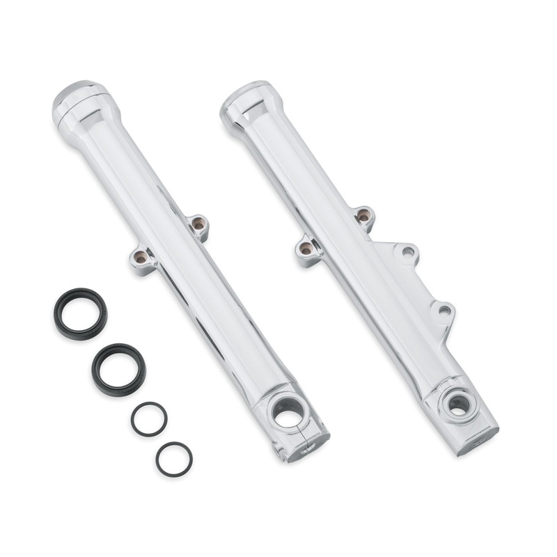 Harley Davidson 45500226 Chrome Lower Fork KIT-SLIDER,FRT FORK,CHROME